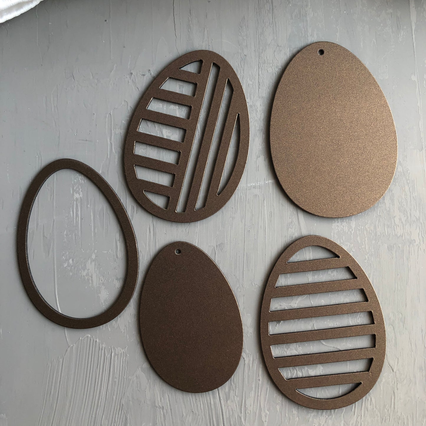 Anhänger Ostereier 5er-Set